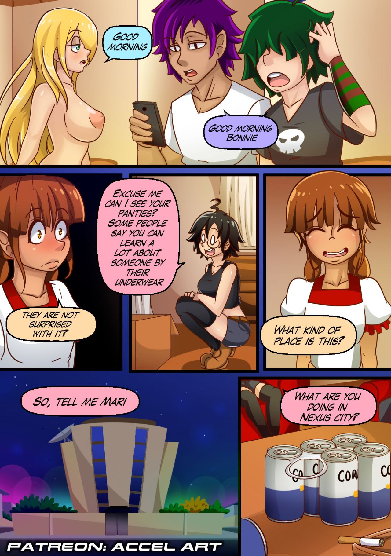 Axi Stories Part 1 - The Exchange Student Porn Comic english 22