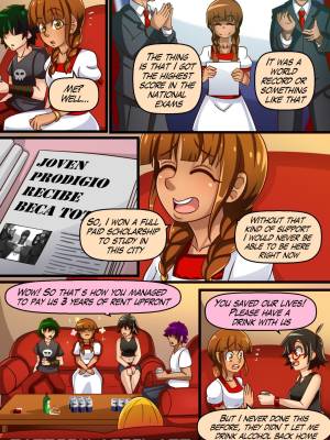 Axi Stories Part 1 - The Exchange Student Porn Comic english 23