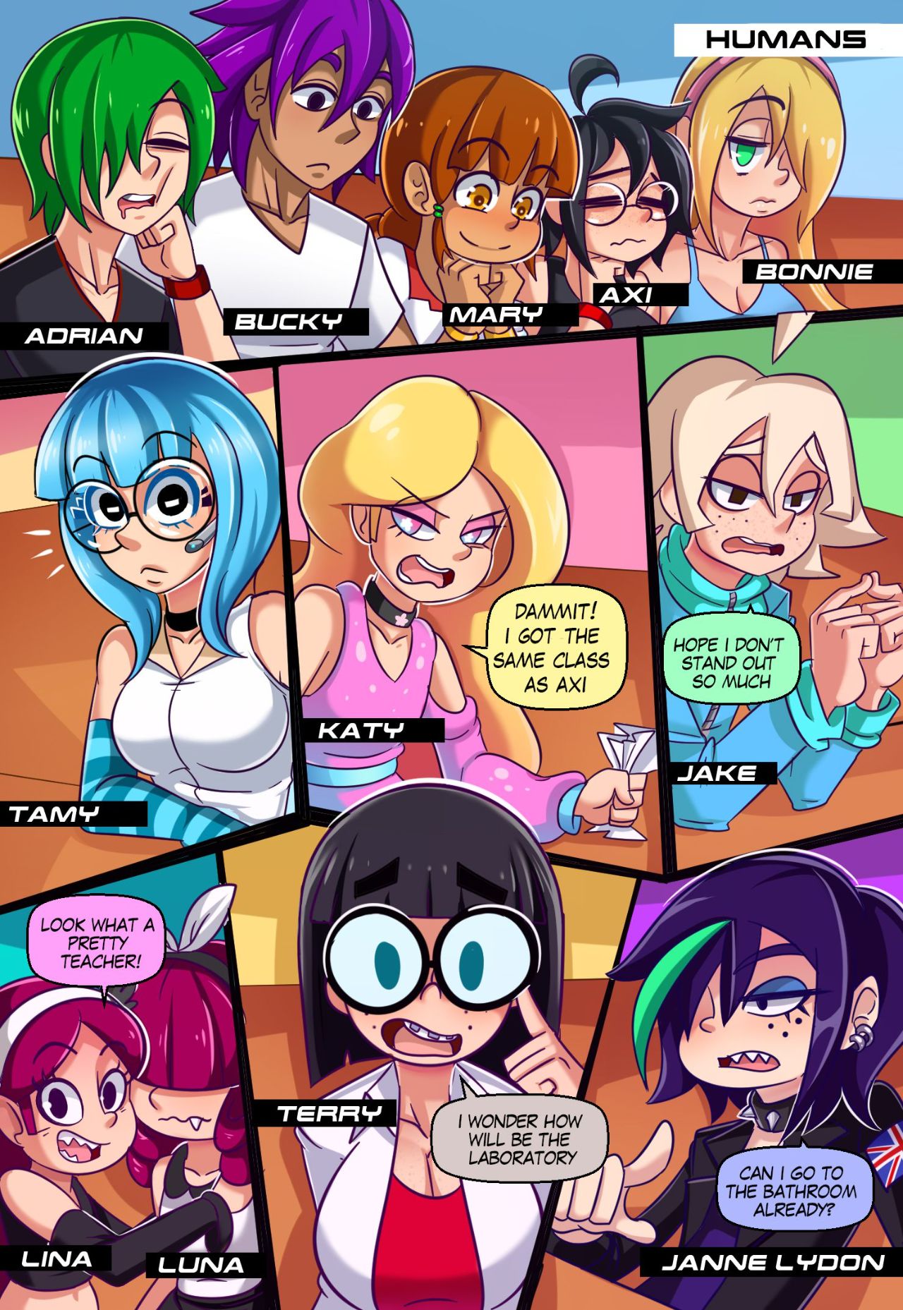 Axi Stories - Part 2 - Back To School Porn Comic english 07 - Porn Comic