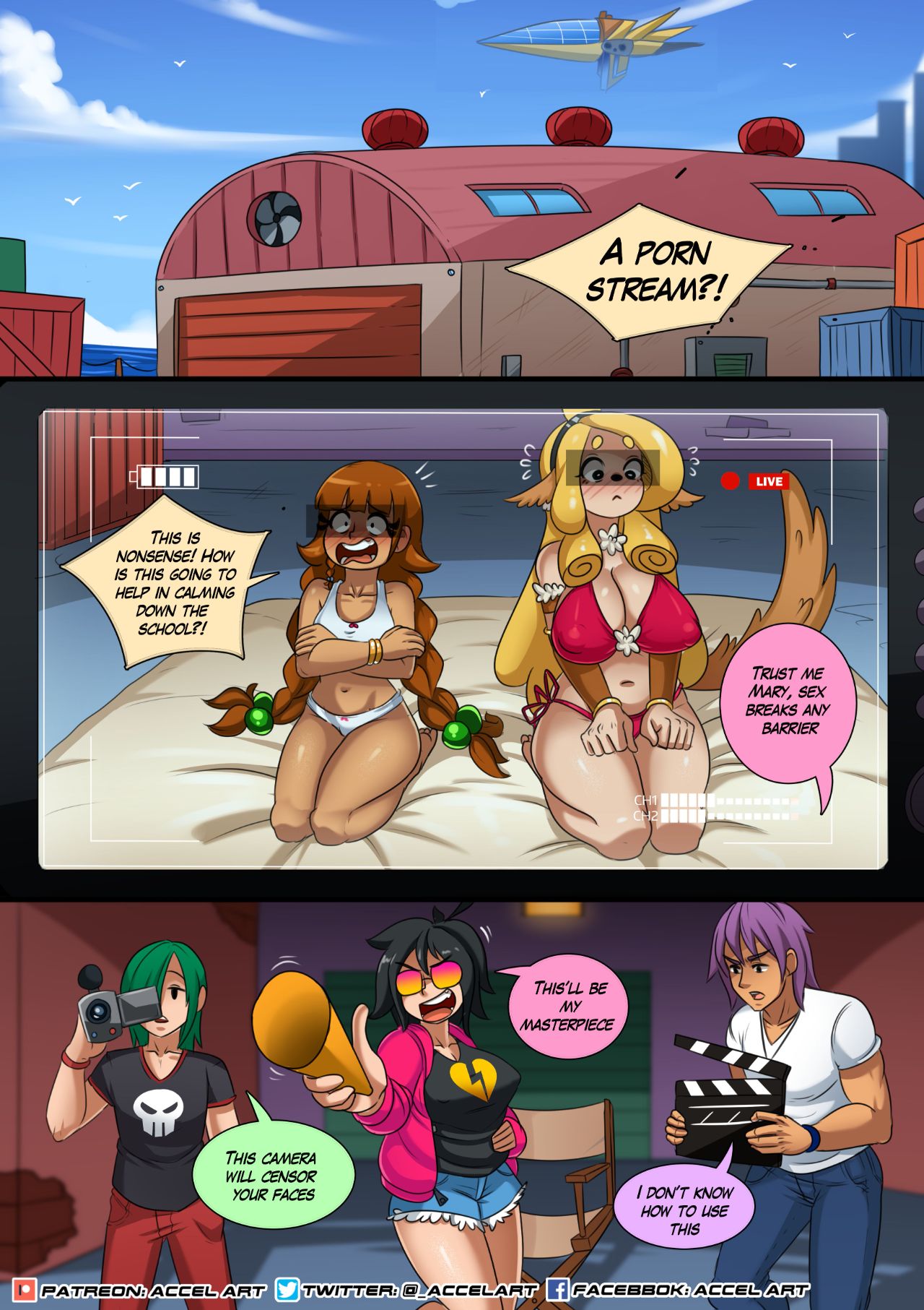 Axi Stories Part 3 - The Sexstream Porn Comic english 14