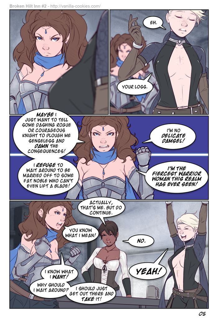 Broken Hilt Inn Part 2 Porn Comic english 06