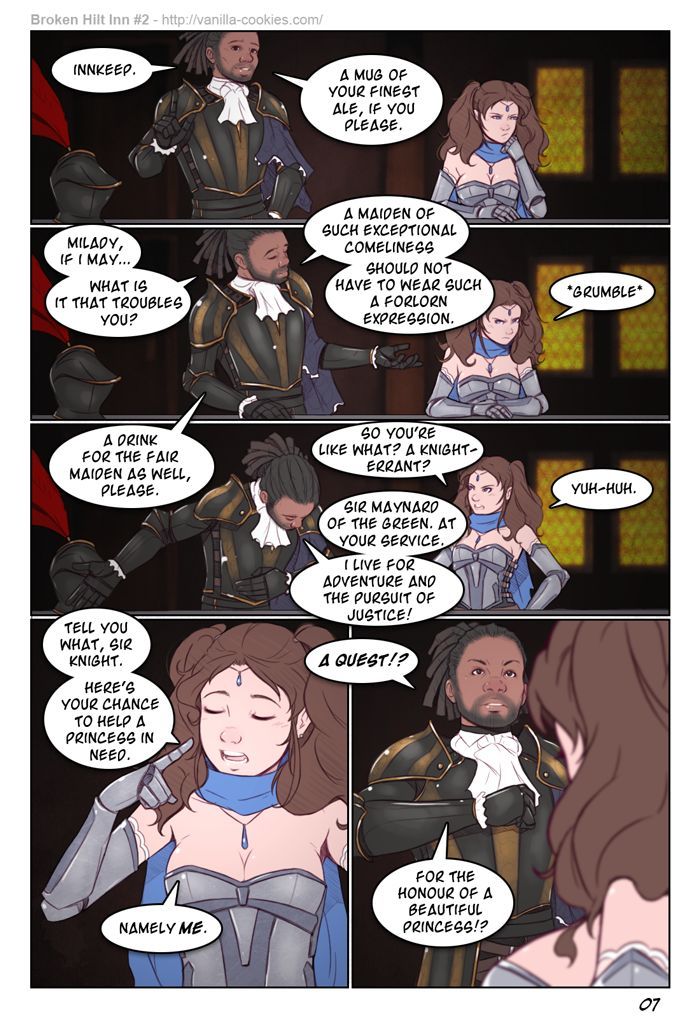 Broken Hilt Inn Part 2 Porn Comic english 08