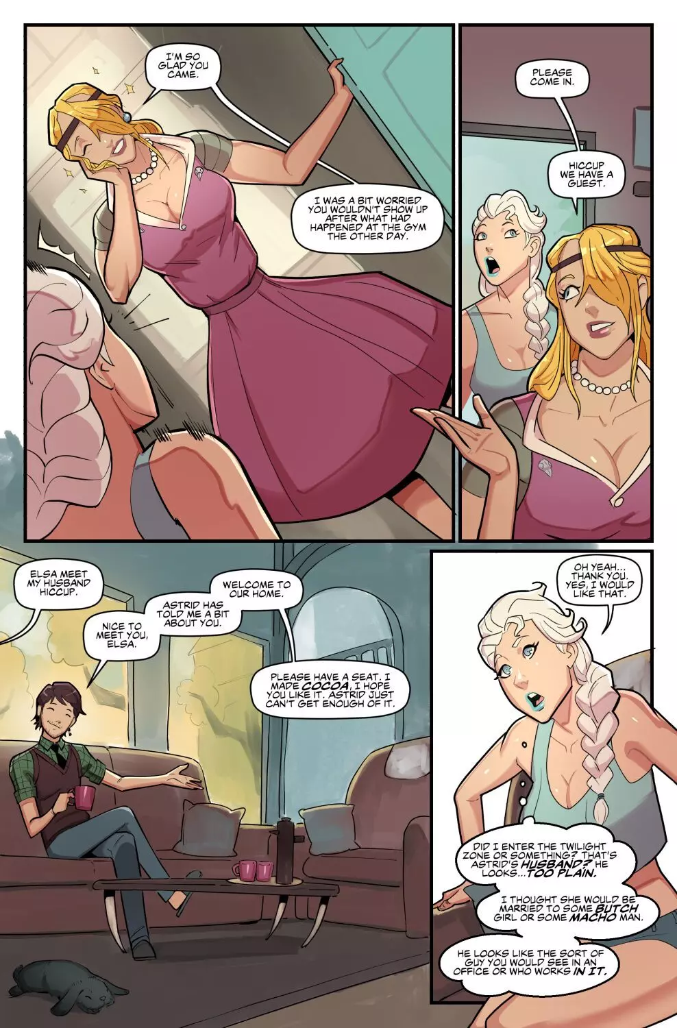 Elsa Bang Porn Comic english 22 - Porn Comic