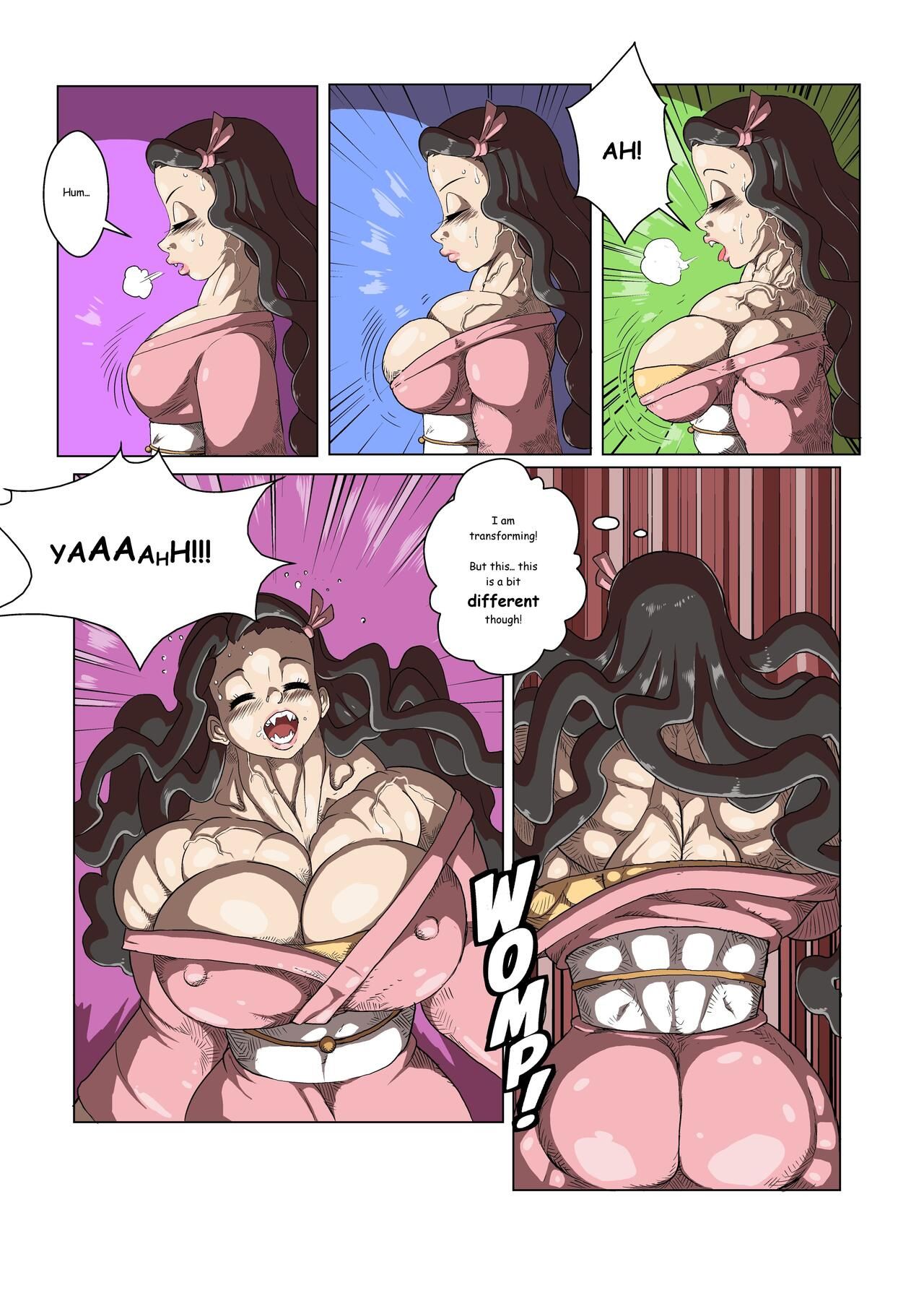 Growth Queens Porn Comic english 11