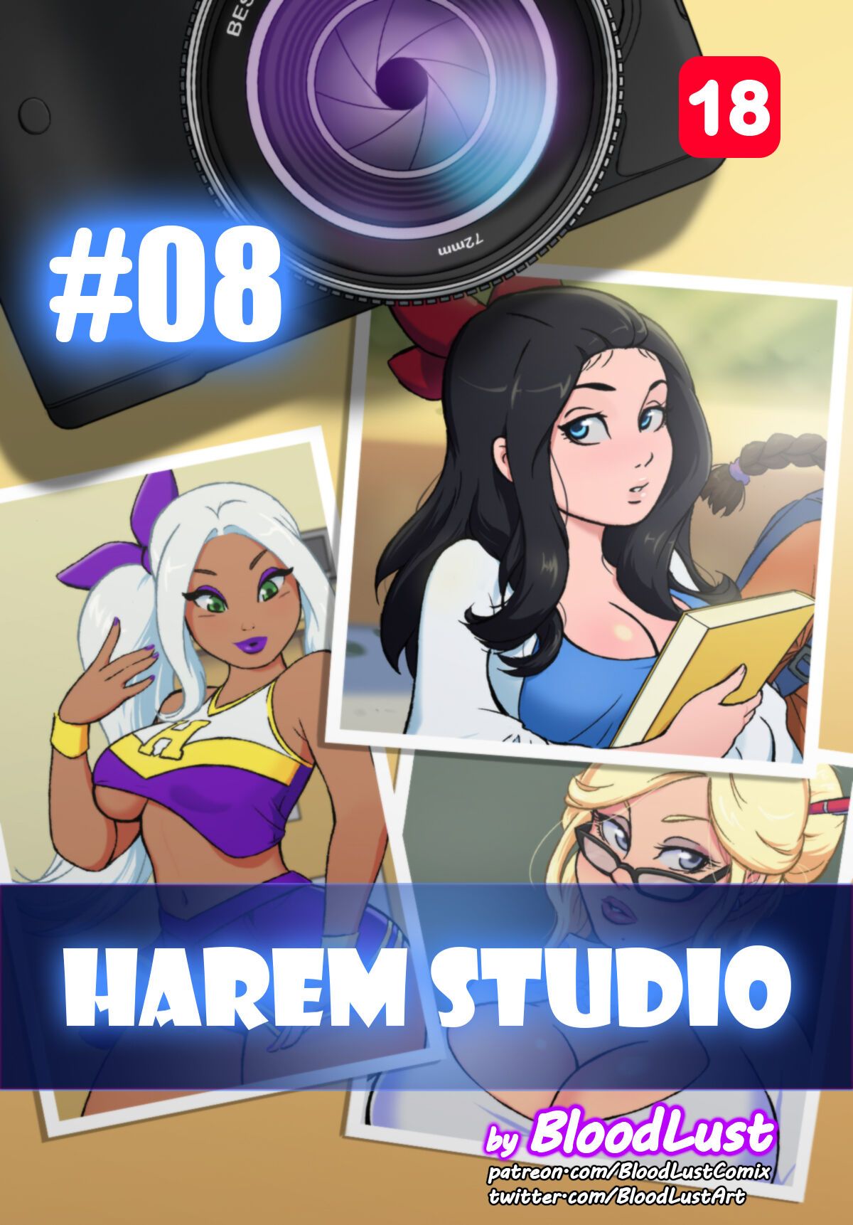 Harem Studio Part 8 Porn Comic english 01
