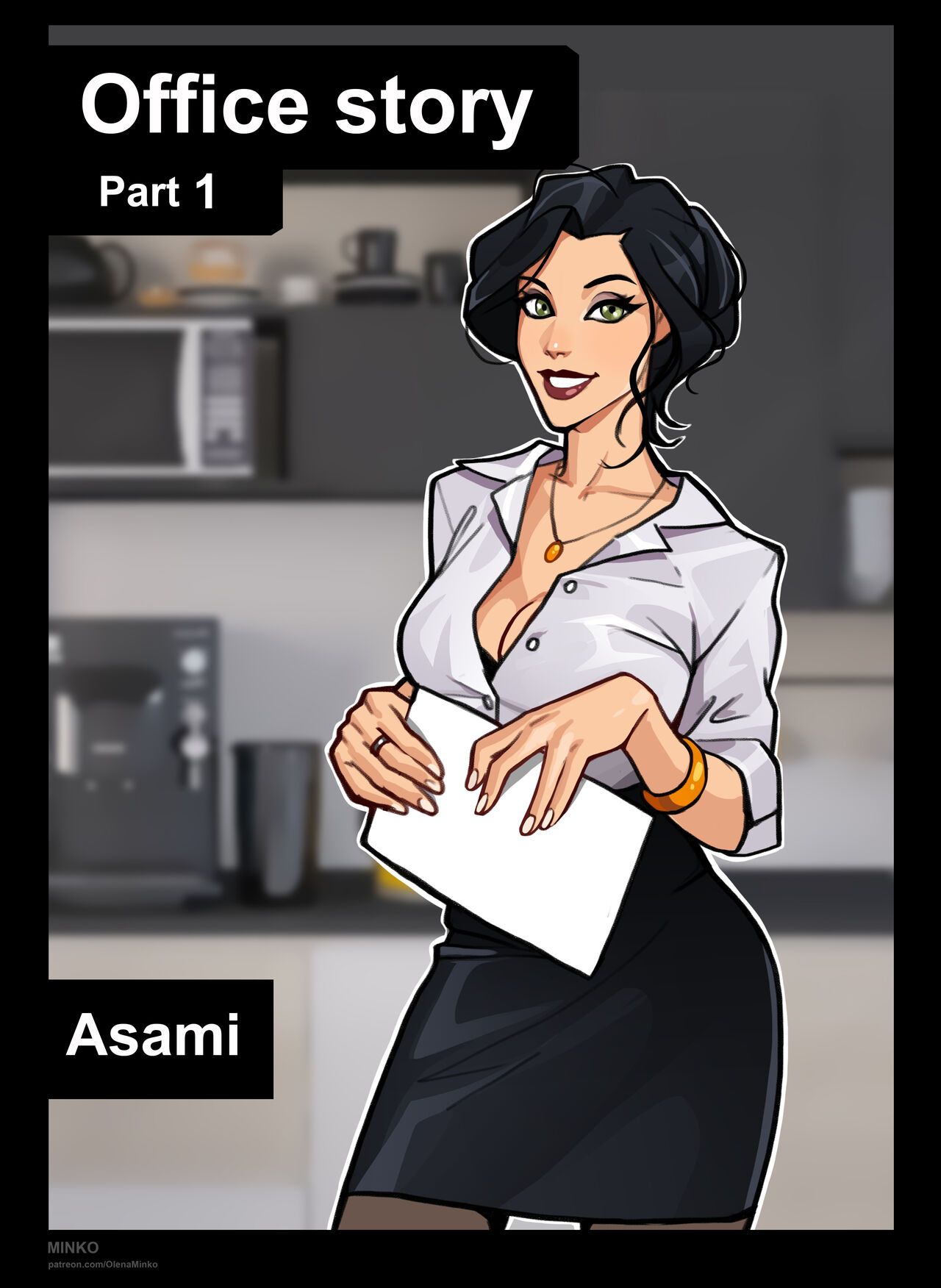  Korra and Asami: Office Story Porn Comic english 04