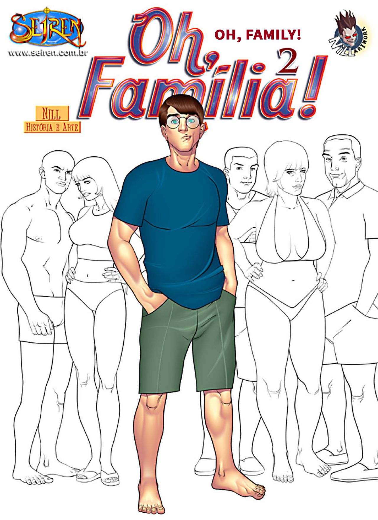Oh, Família! Part 2 Porn Comic english 01