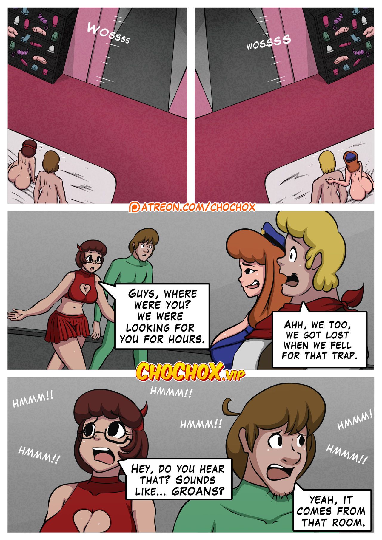 Scooby-Doo! - The Halloween Night Porn Comic english 07