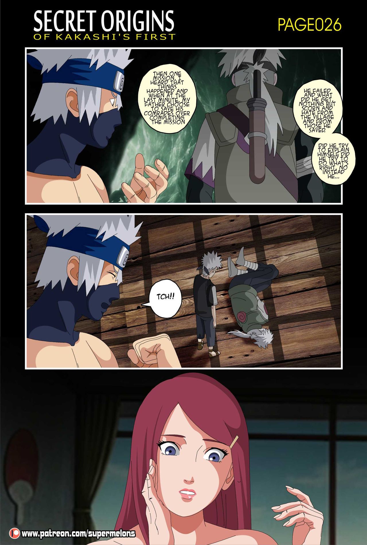 Secret Origins of Kakashi’s First Porn Comic english 27