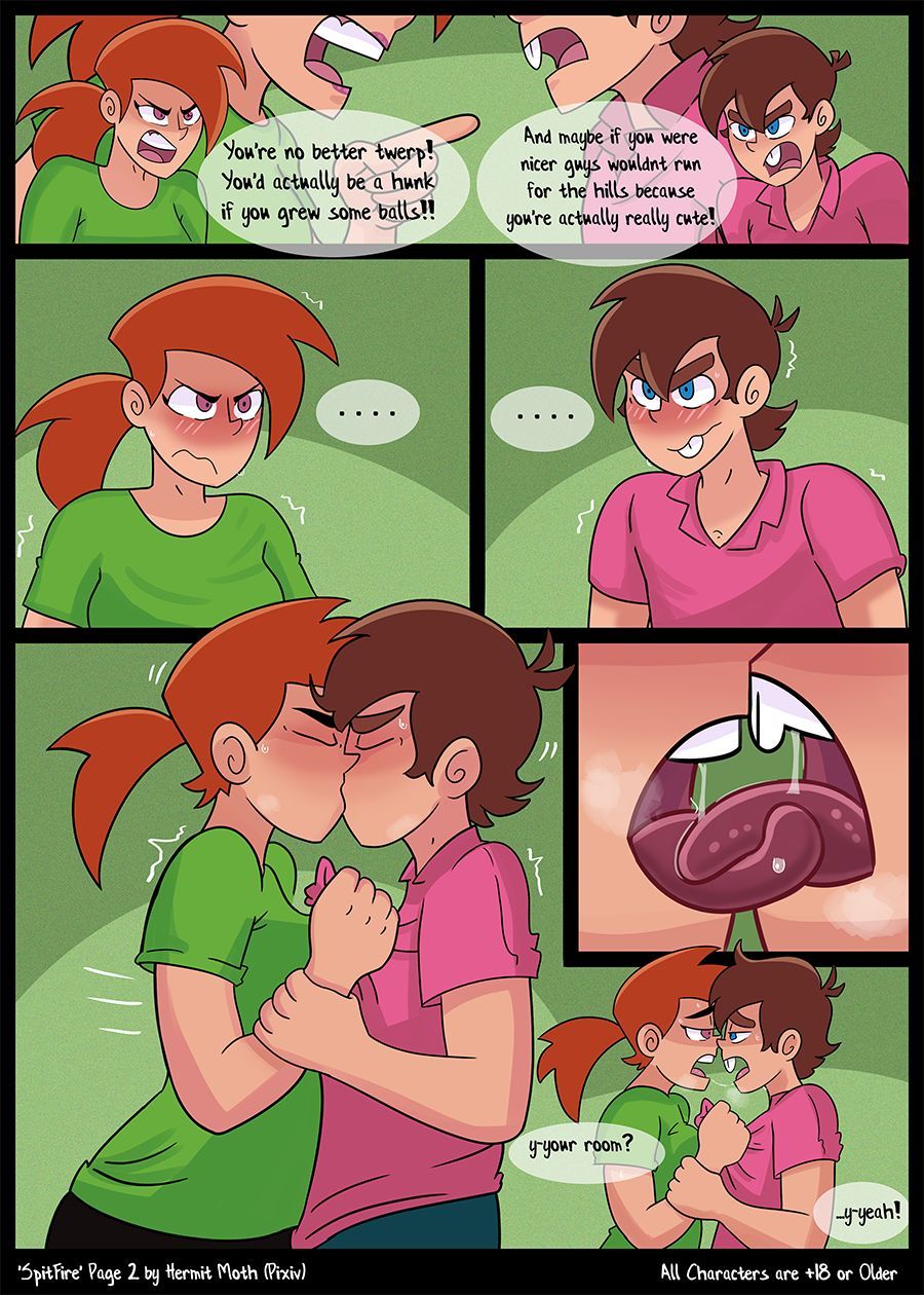 SpitFire By HermitMoth Porn Comic english 03