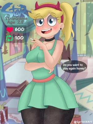 Star Butterfly Stripgame Porn Comic english 09