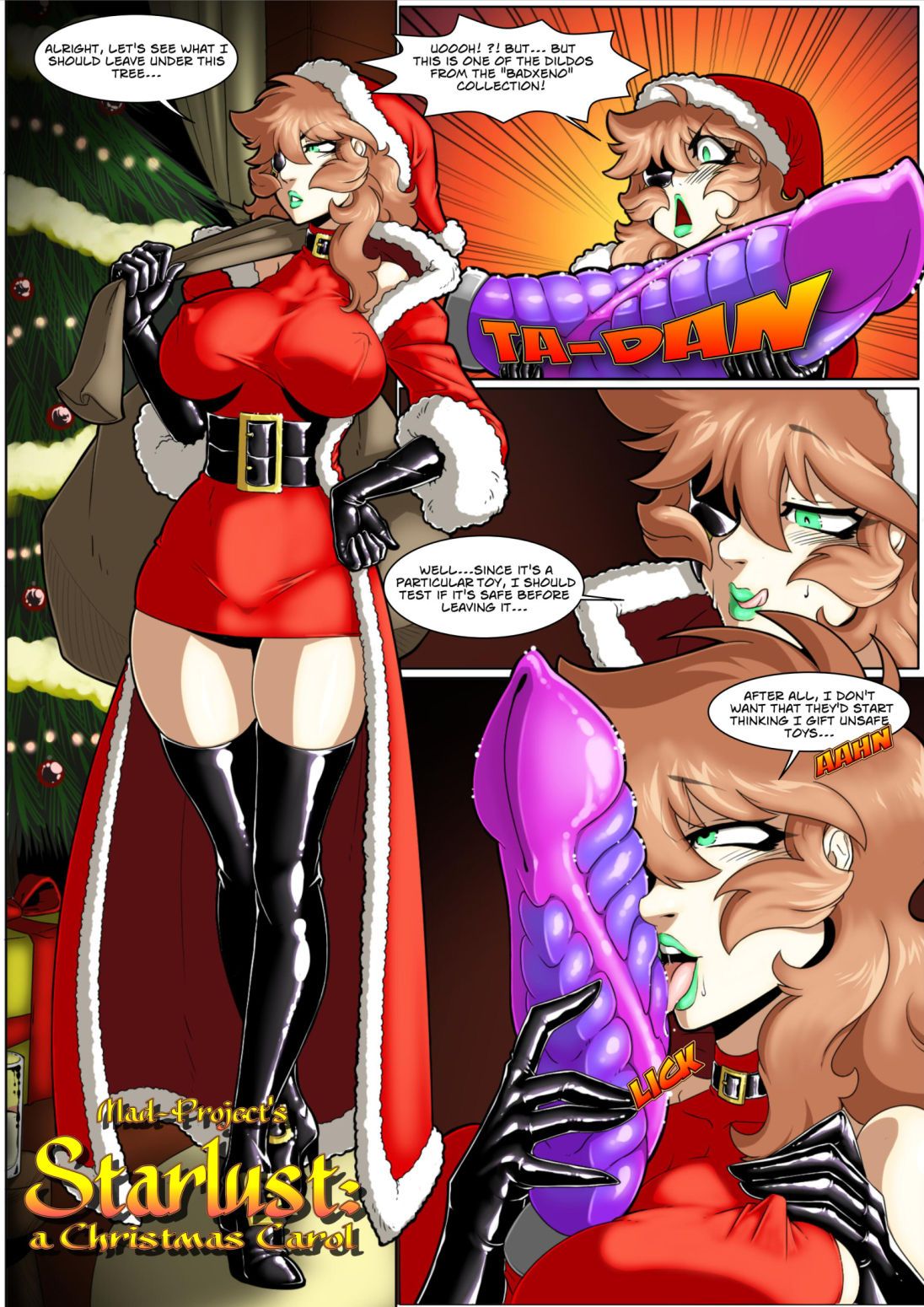 Starlust: a Christmas Carol Porn Comic english 01