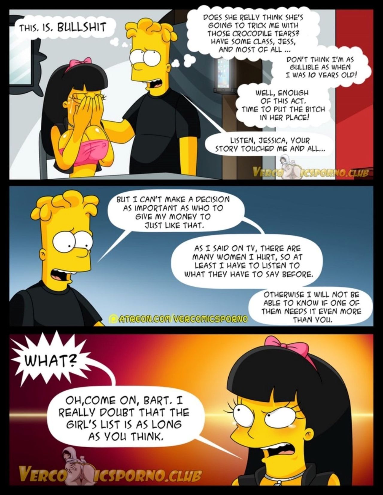 There A List Cartoon Porn Simpsons - There's No Sex Without â€EXâ€ Porn Comic english 21 - Porn Comic
