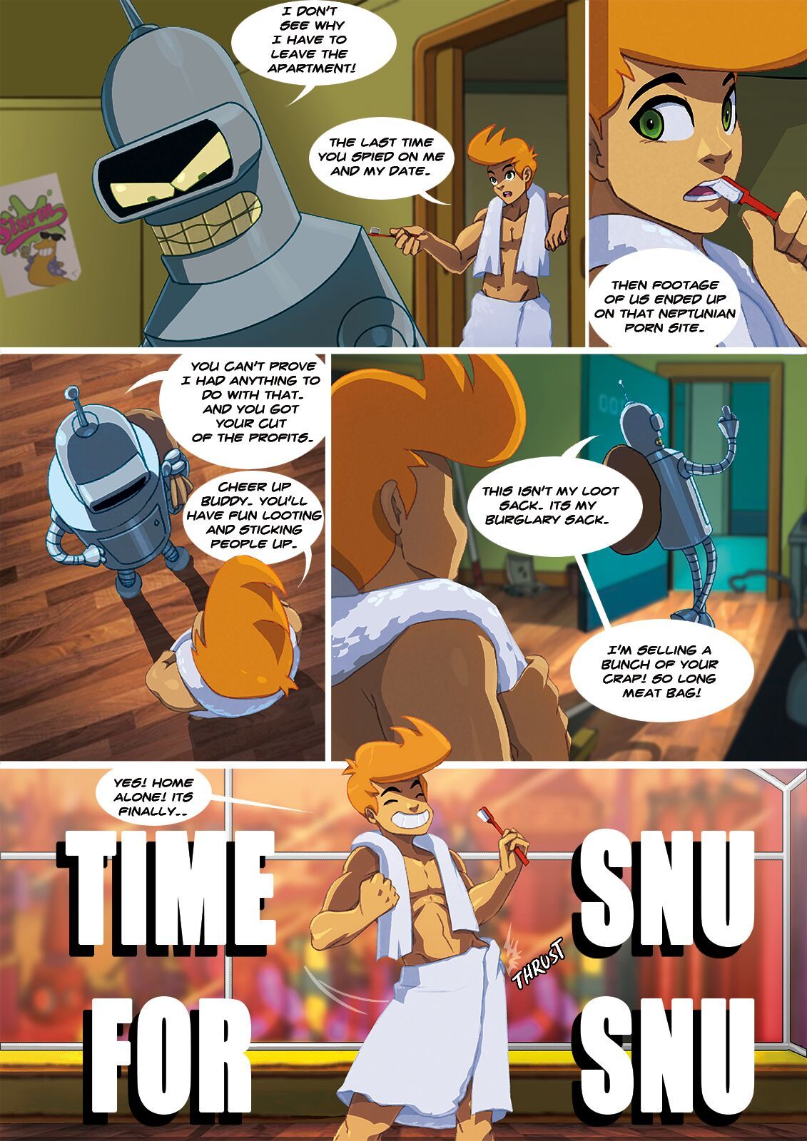 Time for snusnu Porn Comic english 03