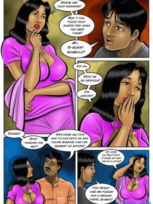 A good bhabhi cares for her devar Part 1 Porn Comic english 04
