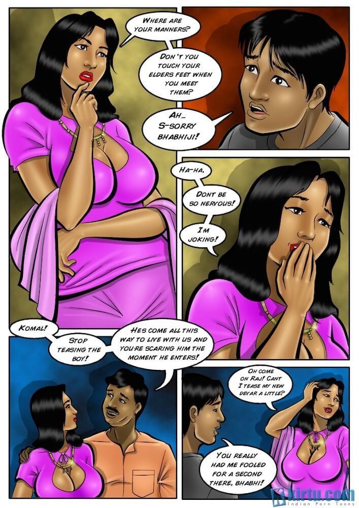 A good bhabhi cares for her devar Part 1 Porn Comic english 04