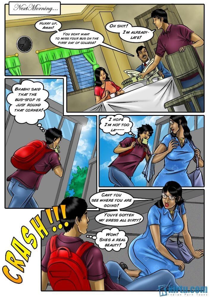 A good bhabhi cares for her devar Part 1 Porn Comic english 06