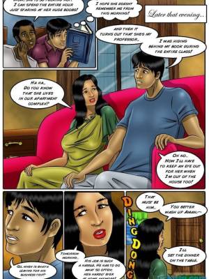 A good bhabhi cares for her devar Part 1 Porn Comic english 08