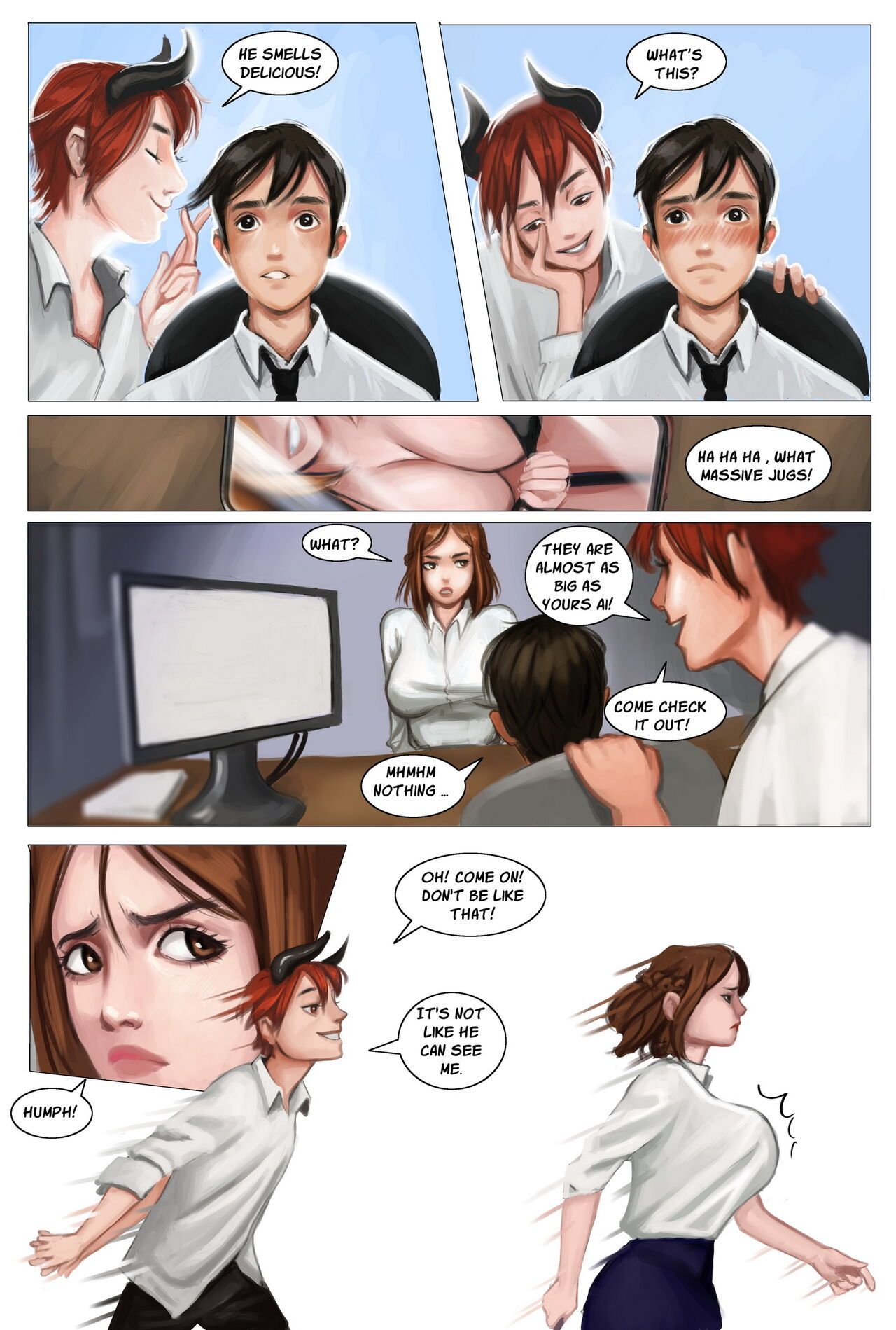 Be careful what you wish Porn Comic english 03 - Porn Comic