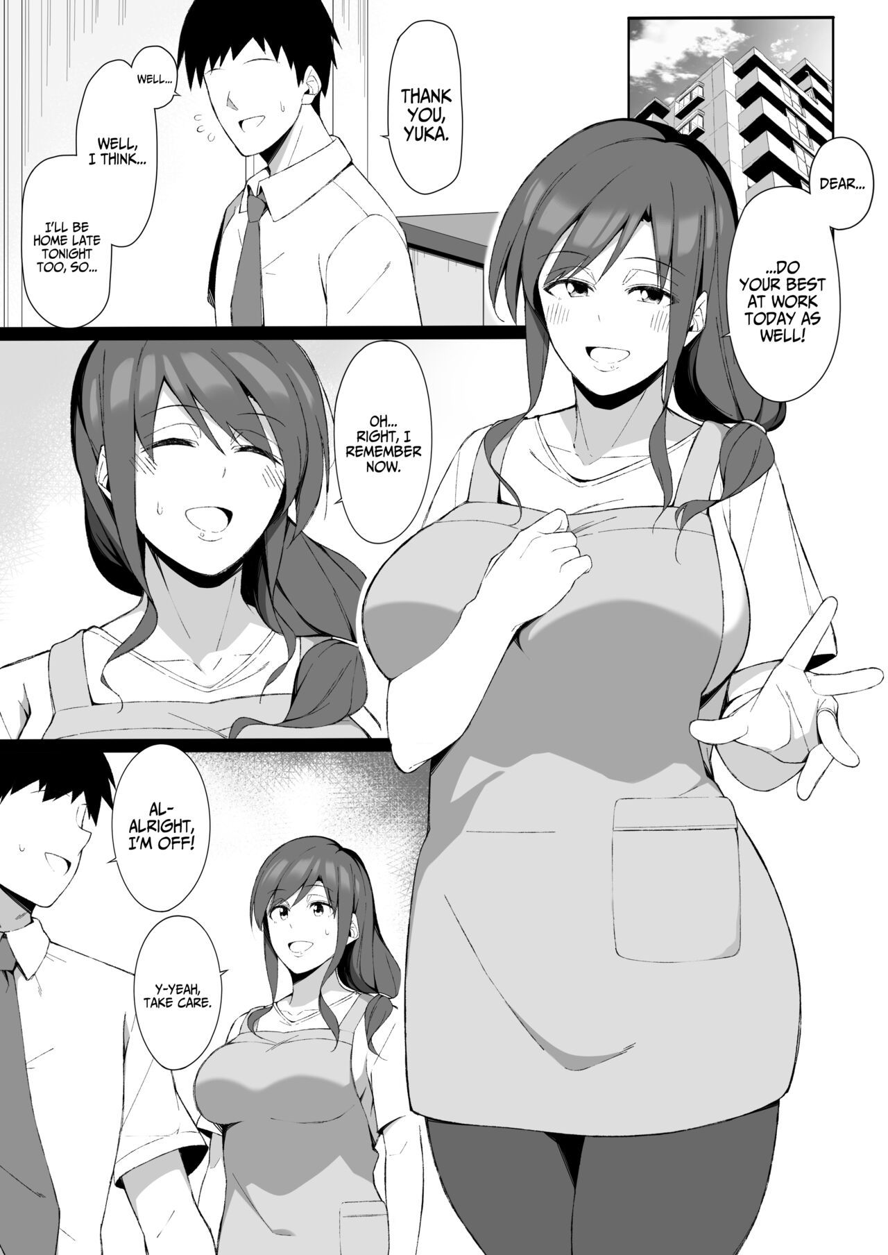 Degeneracy Of A Neat Housewife For A Man Porn Comic english 02