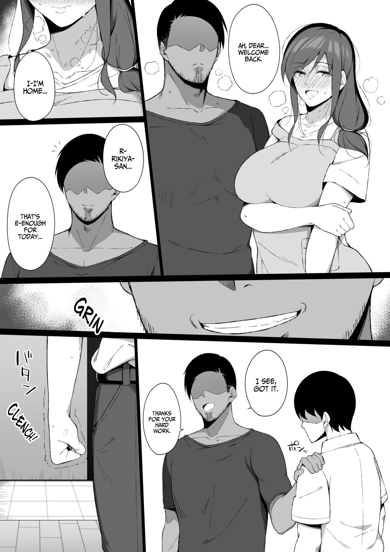 Degeneracy Of A Neat Housewife For A Man Porn Comic english 21