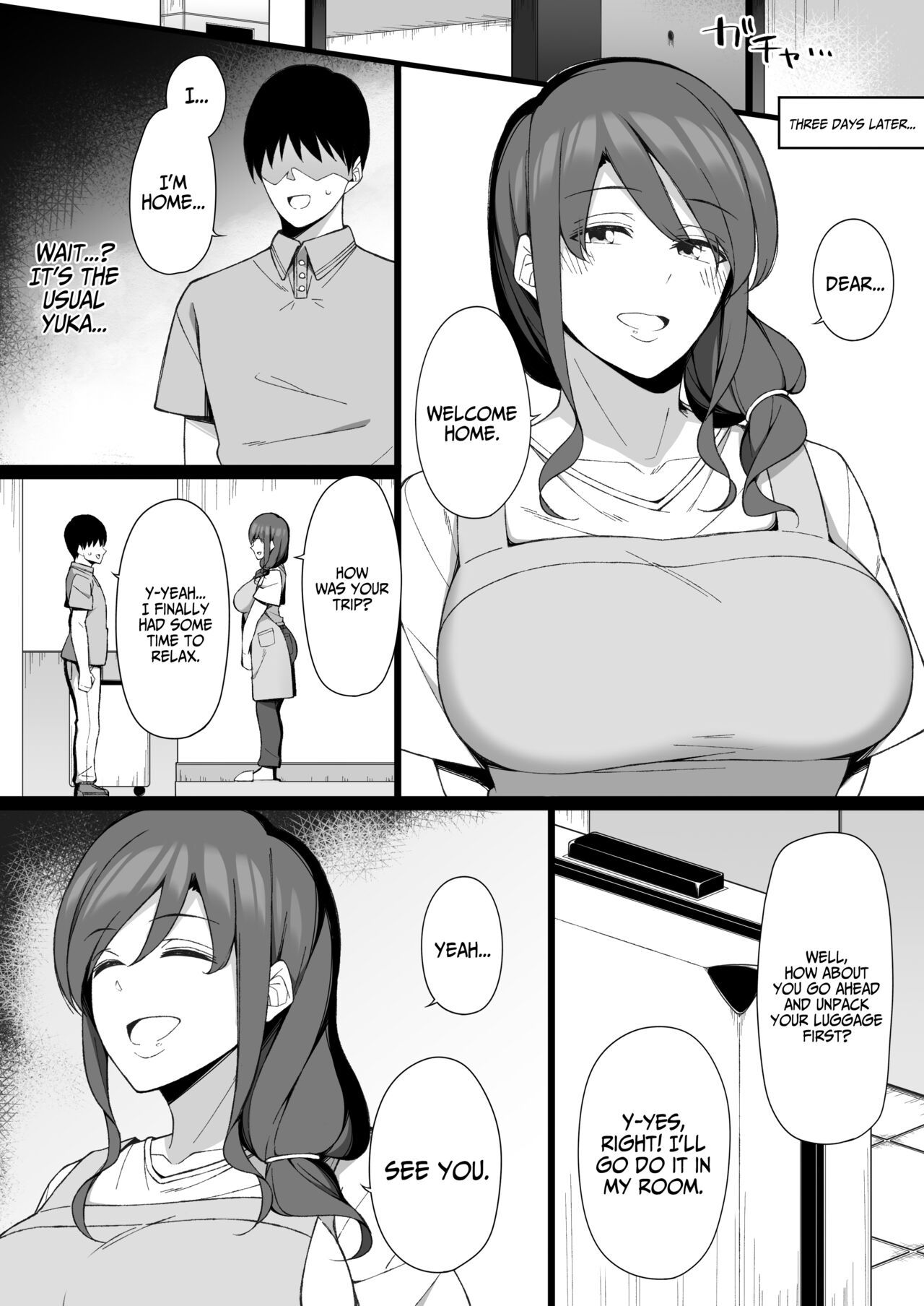 Degeneracy Of A Neat Housewife For A Man Porn Comic english 35