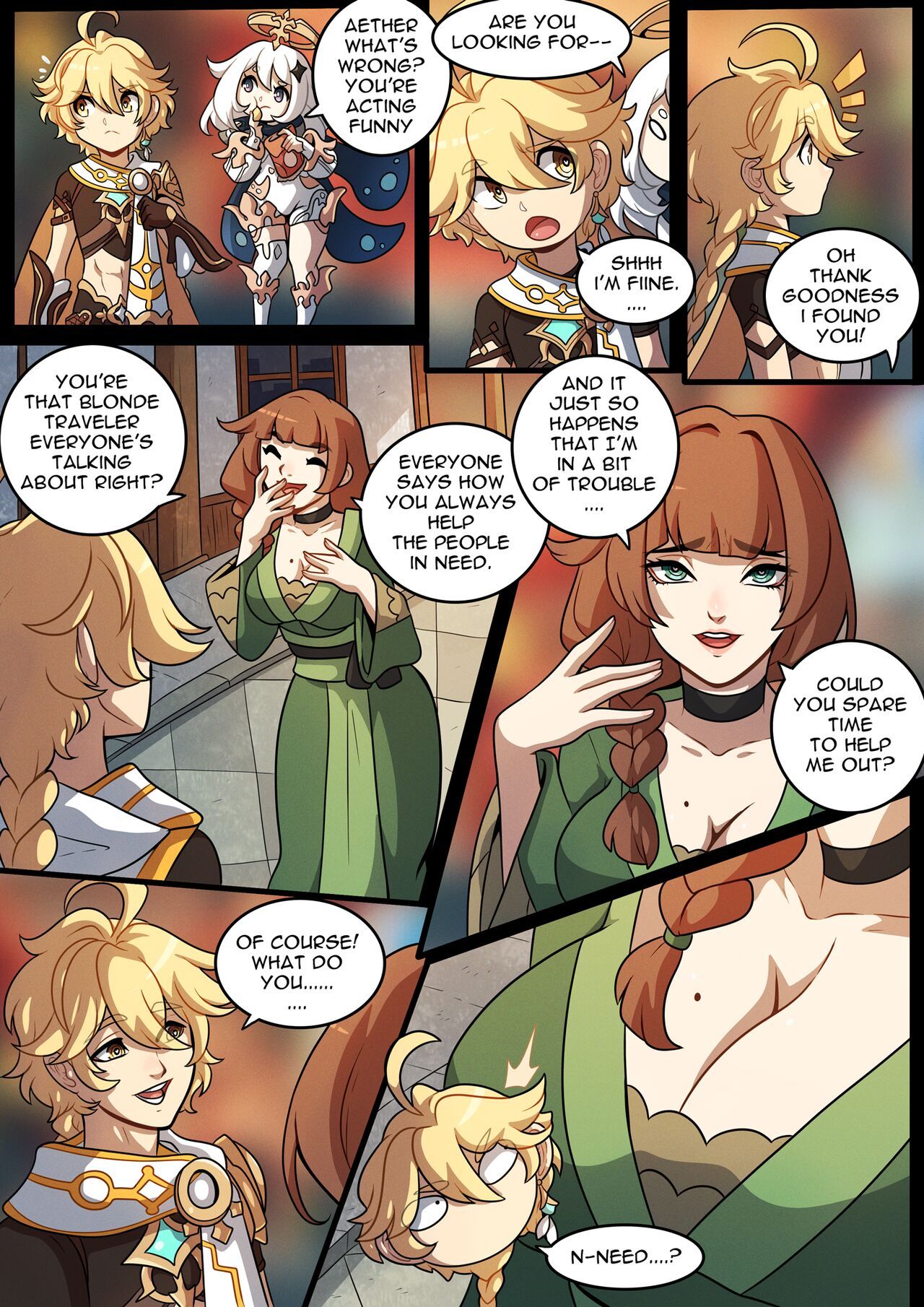 Elemental Desire: The Thrill of the Chase Porn Comic english 06