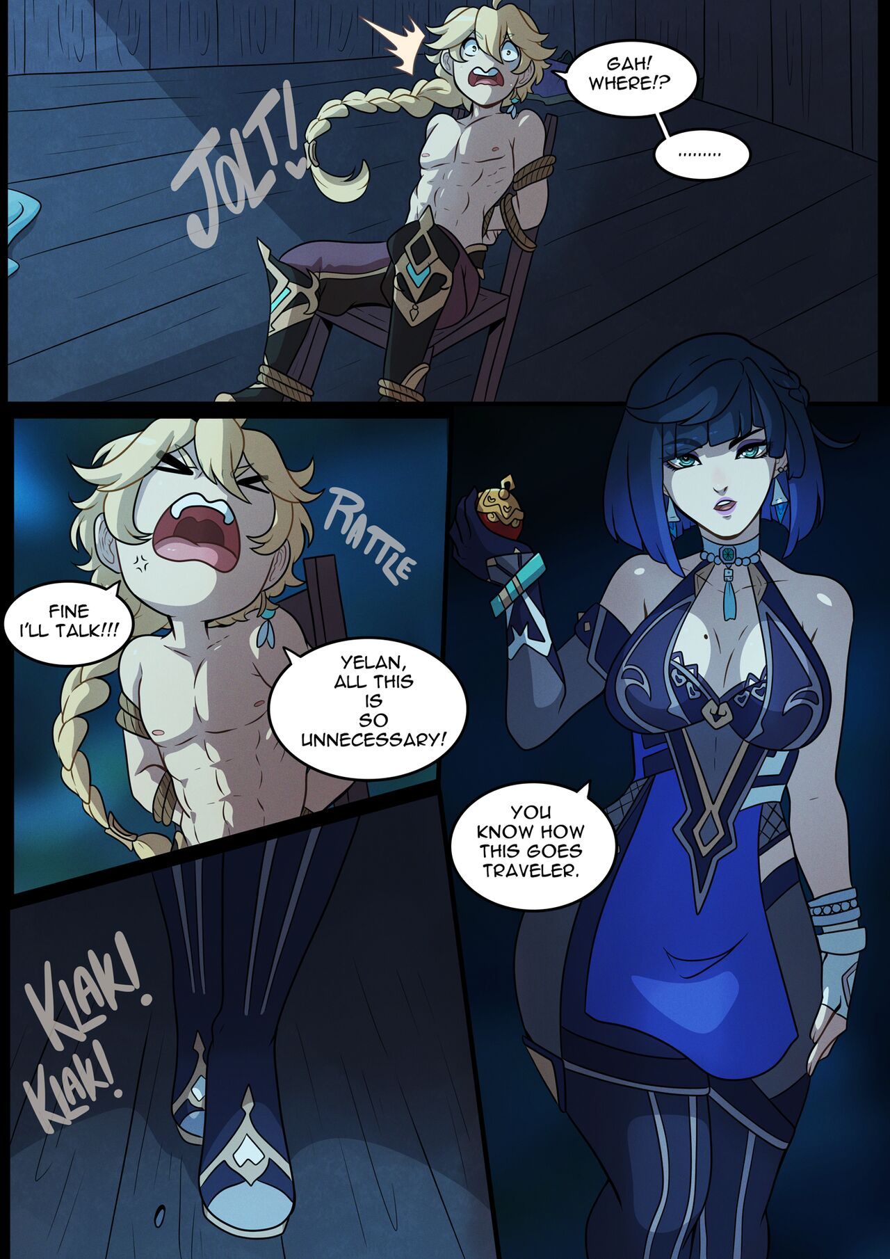 Elemental Desire: The Thrill of the Chase Porn Comic english 11