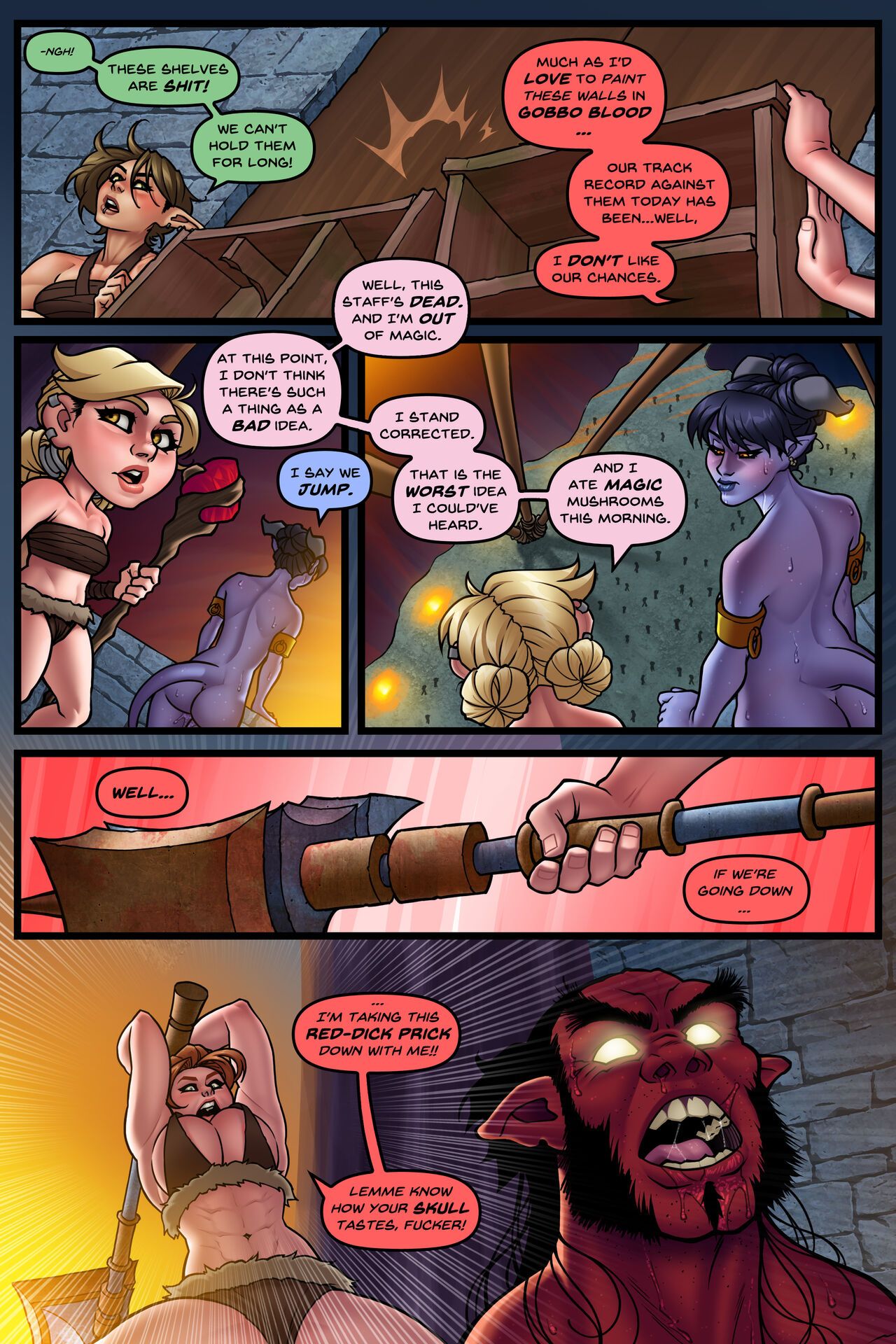 Entangled By Sneakattack1221 Porn Comic english 79