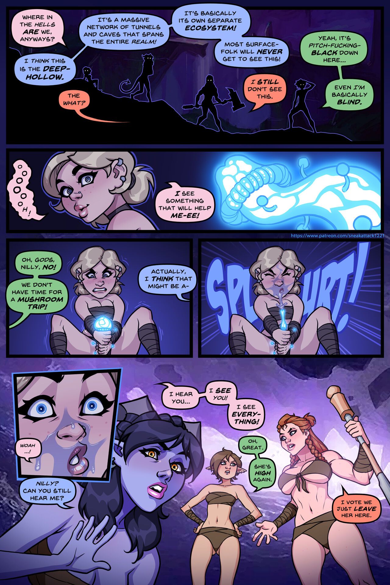 Entangled By Sneakattack1221 Porn Comic english 85