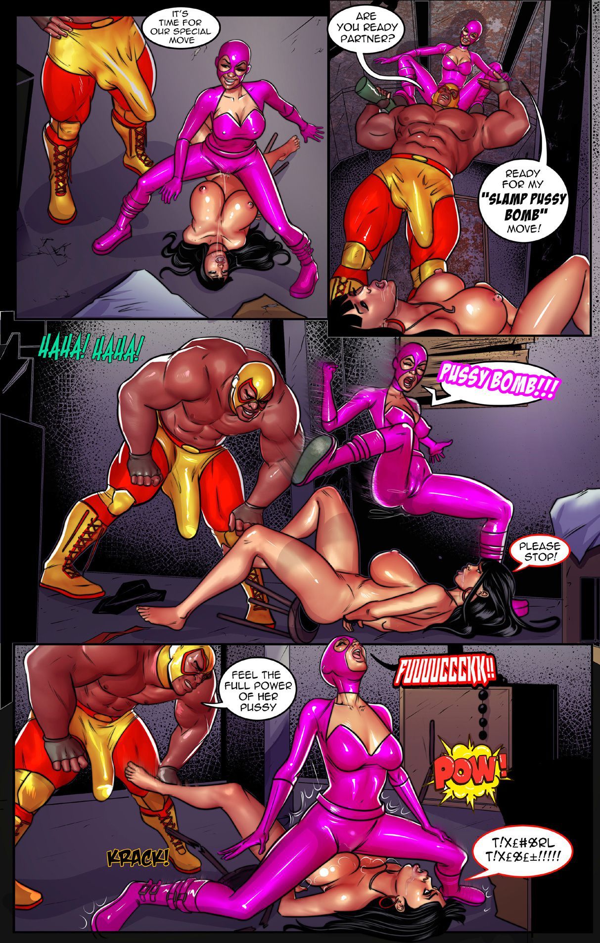 Luciana Kidnapping Porn Comic english 13