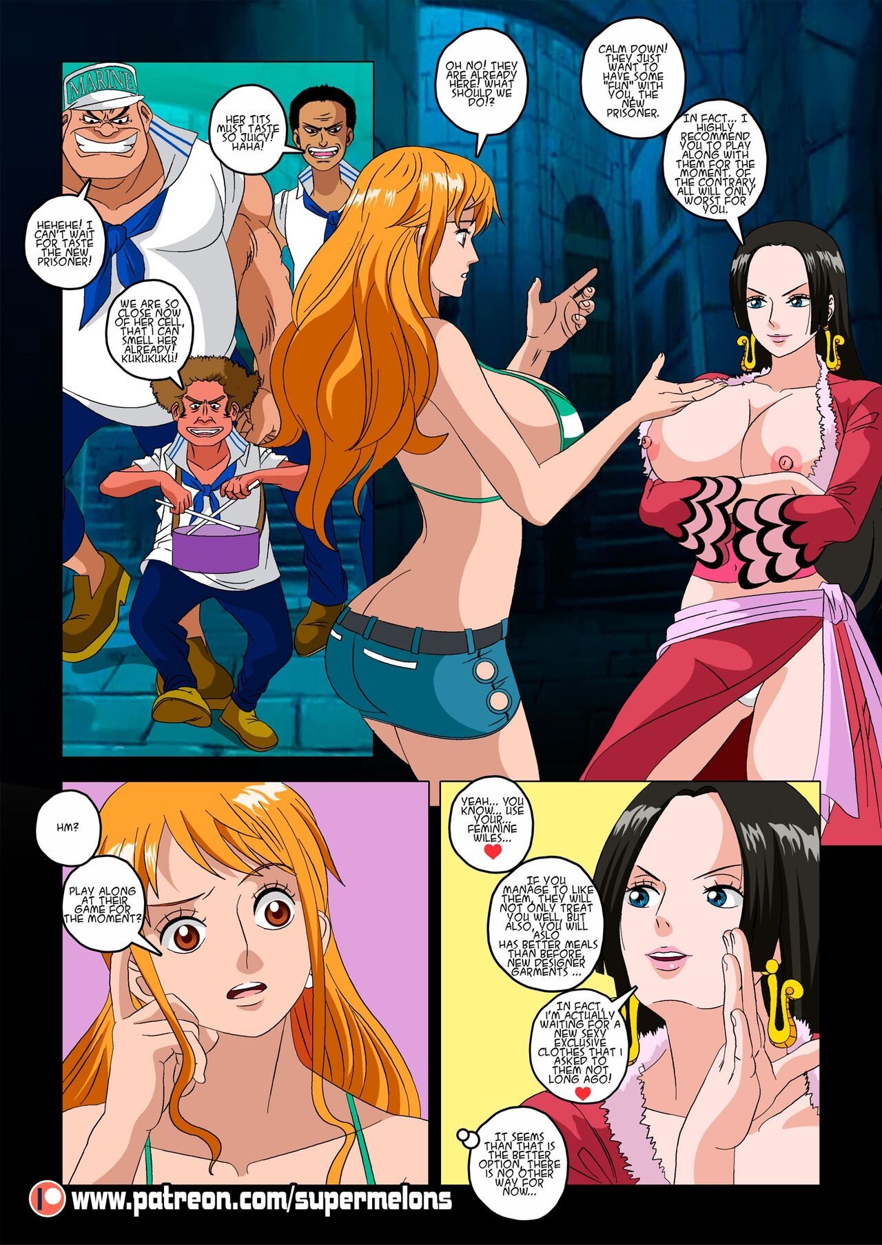 Nami’s Escape Porn Comic english 13