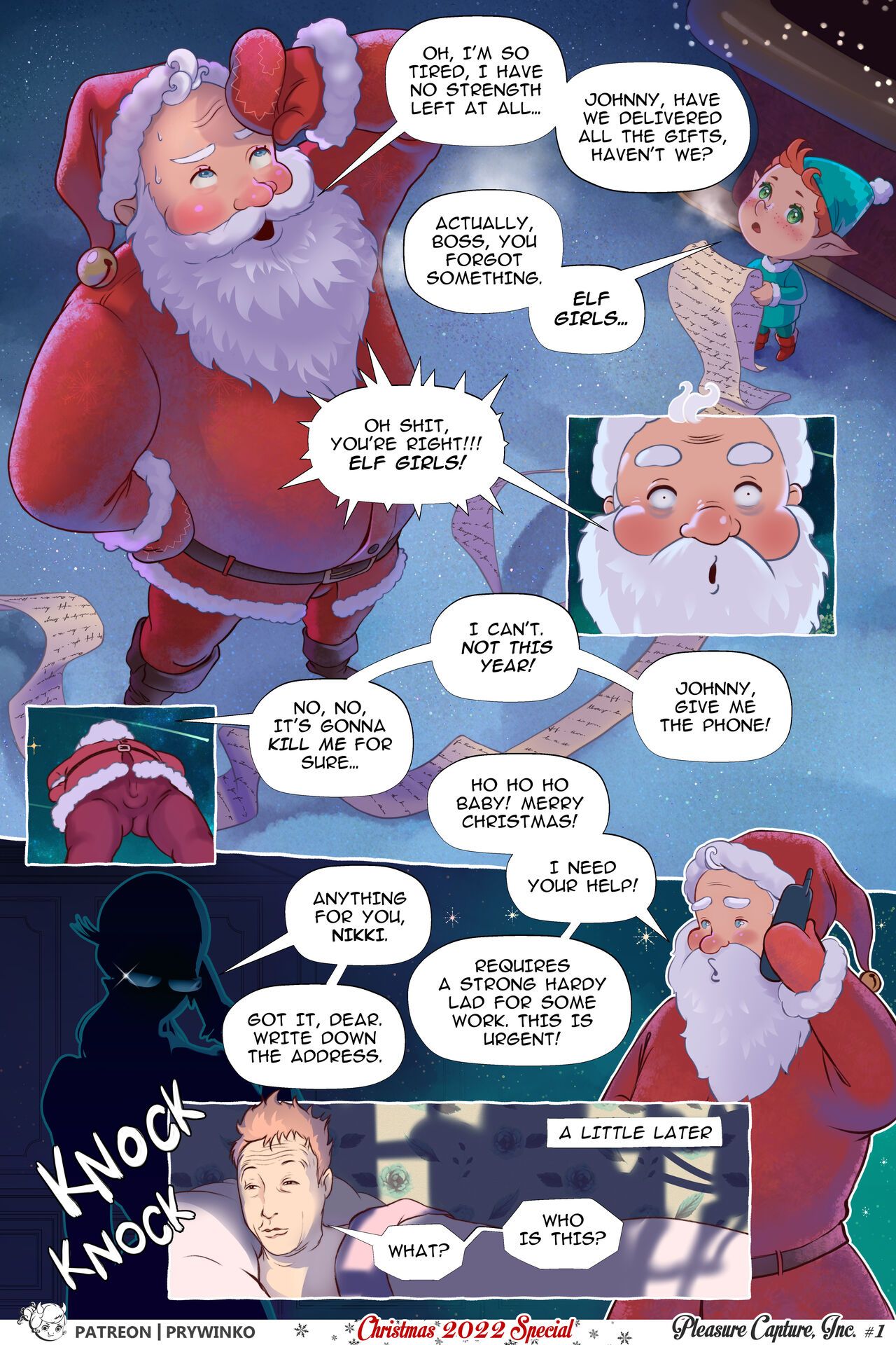 Tsuina - Santa Claus Is Coming! | 18+ Porn Comics