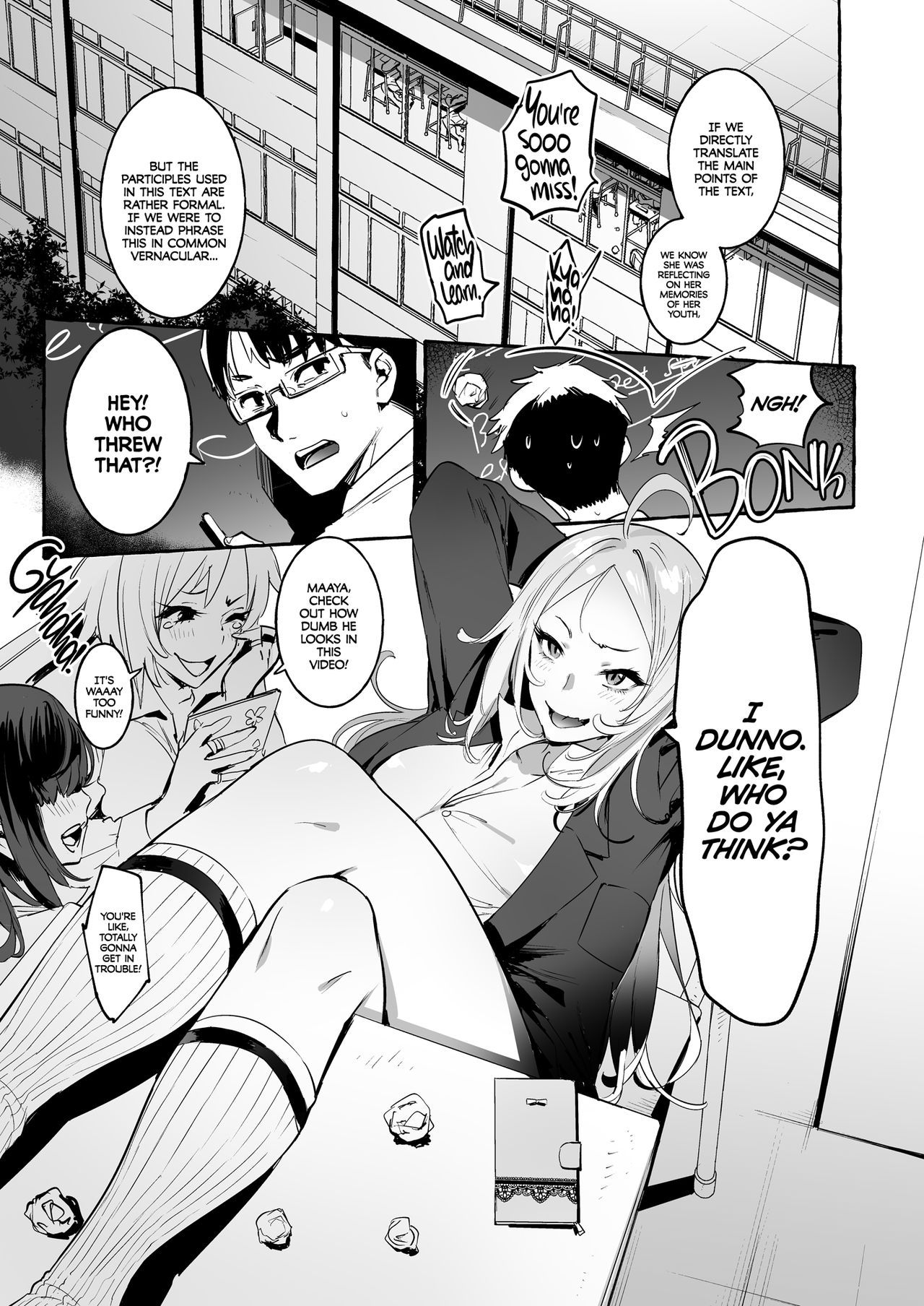 Straight Girl Meets Futa Part 1 Porn Comic english 03