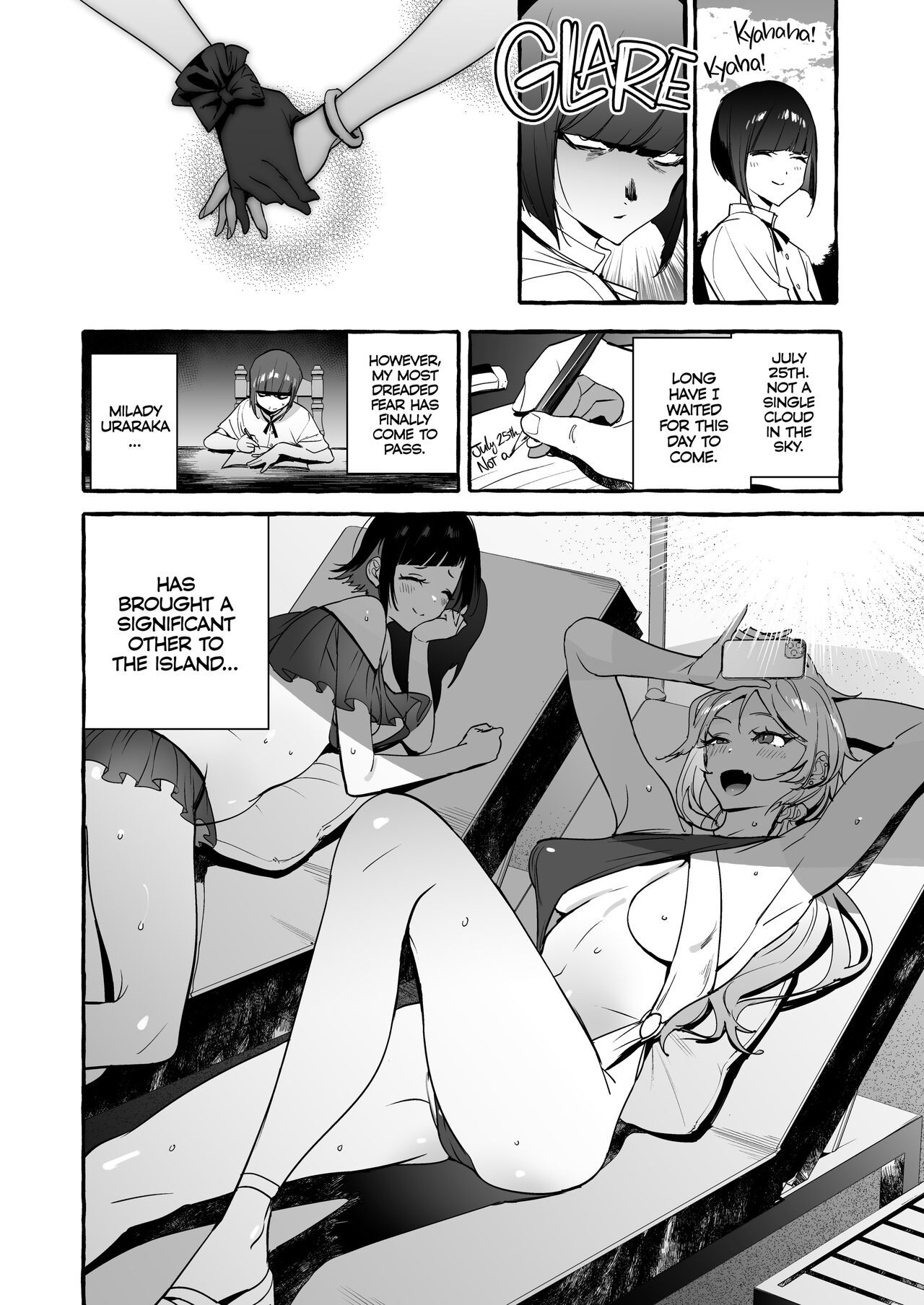 Straight Girl Meets Futa Part 2.5 Porn Comic english 06