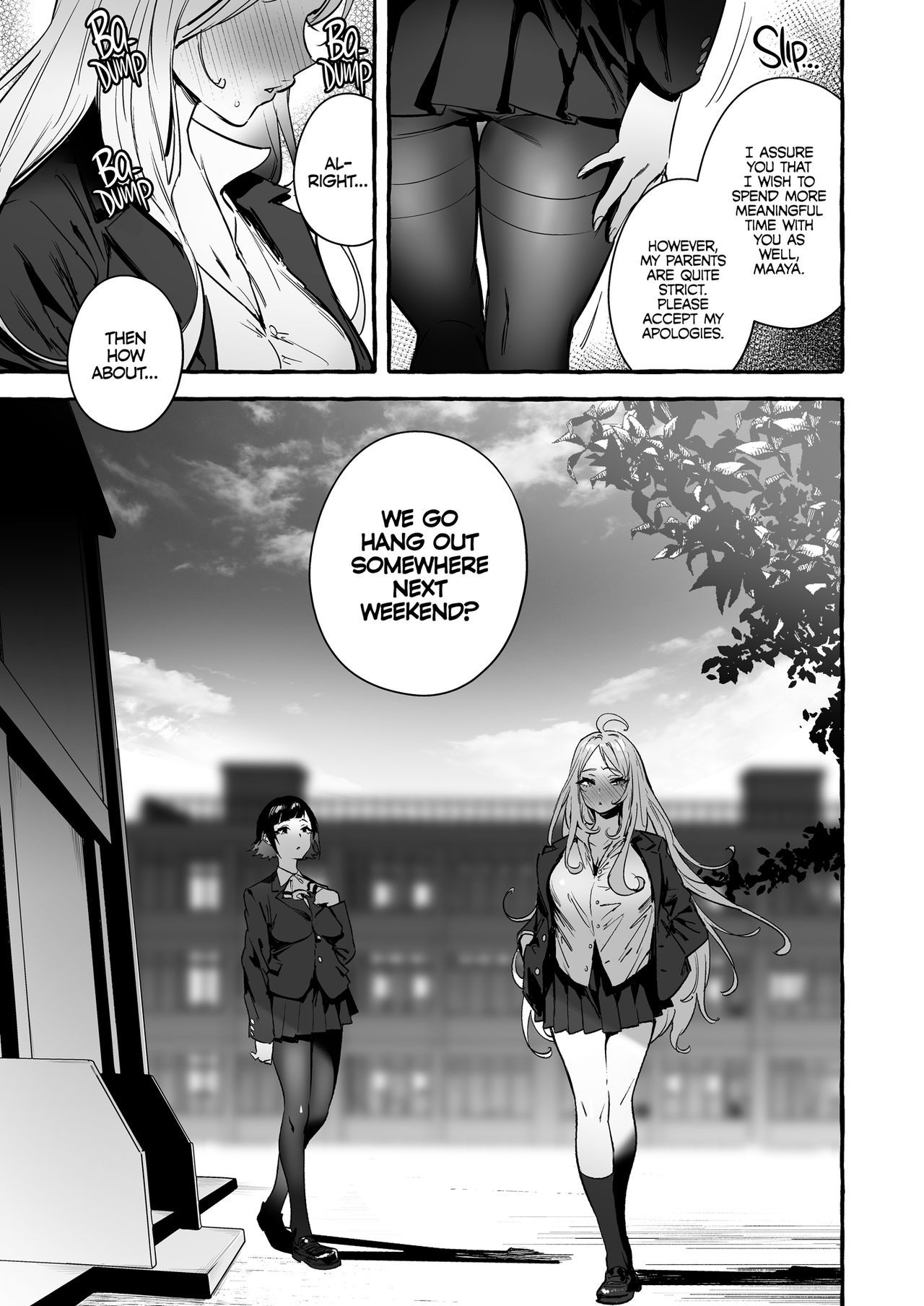 Straight Girl Meets Futa Part 2 Porn Comic english 09