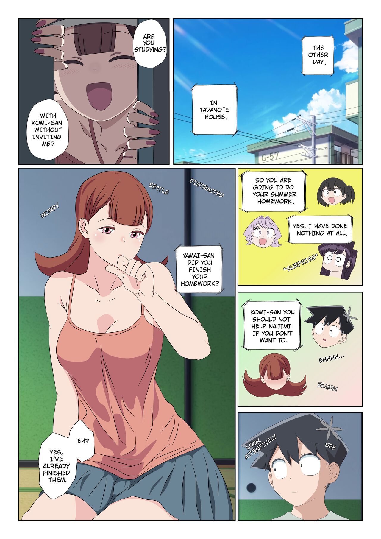 Tadano-kun can’t cum alone Part 2 Porn Comic english 07