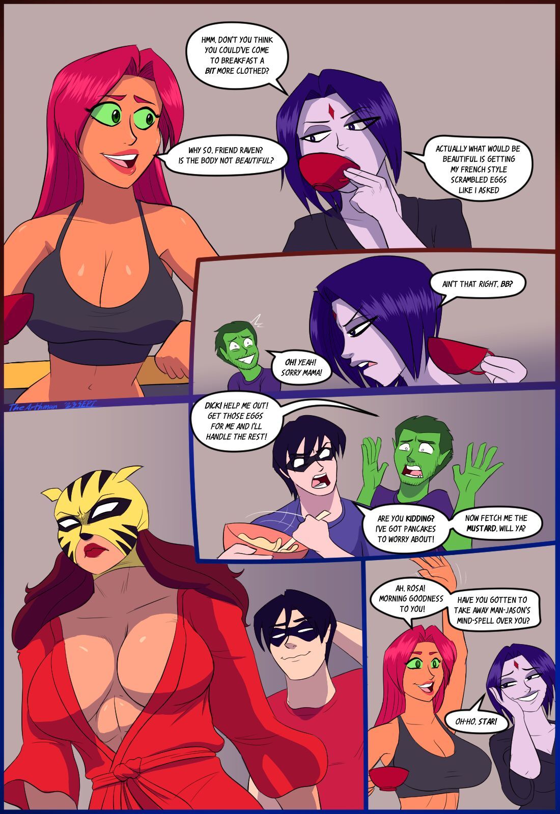 The Battle of the Sexes Porn Comic english 19