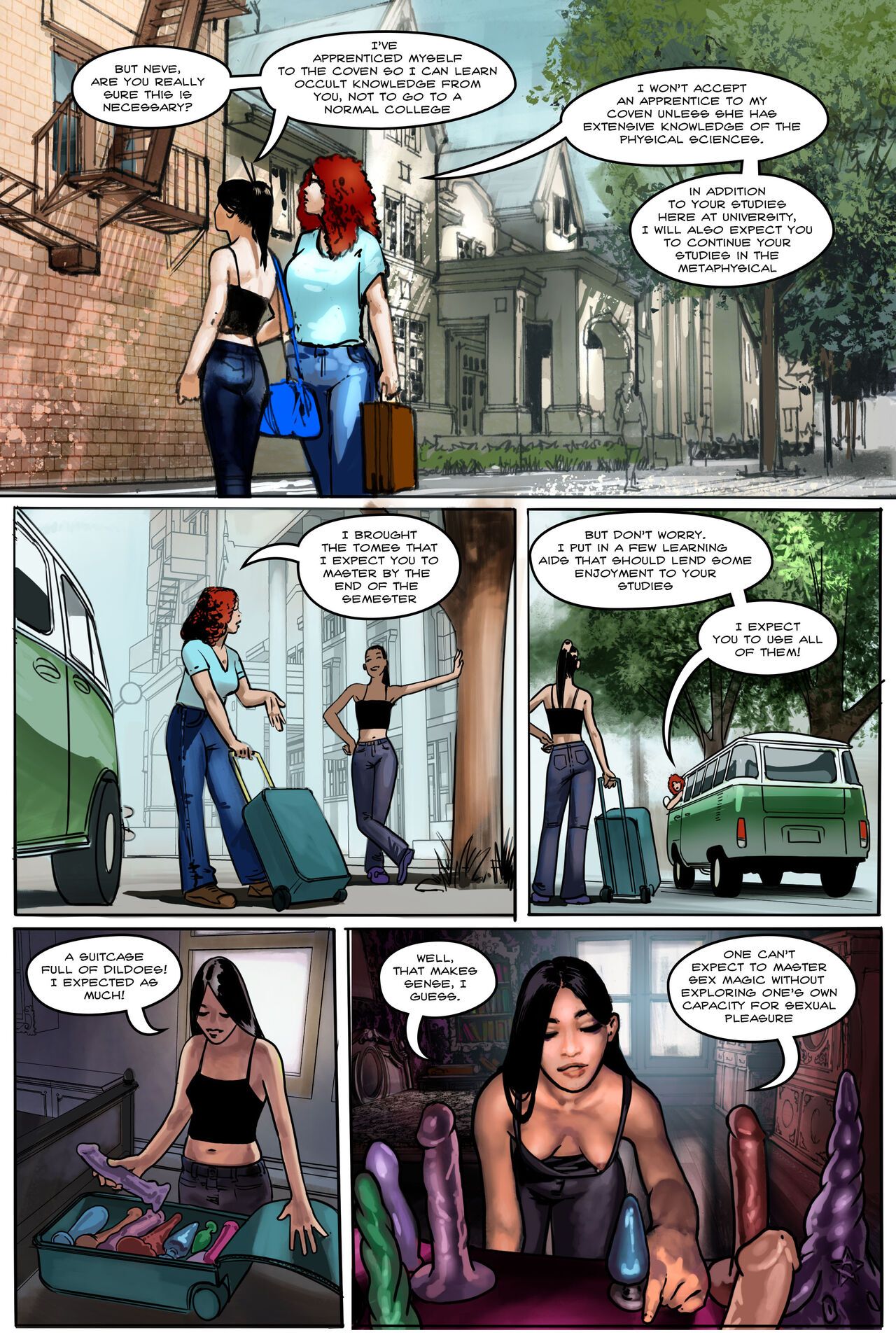 Witches of Howe’s Bayou: Right Place, Wrong Time Porn Comic english 02