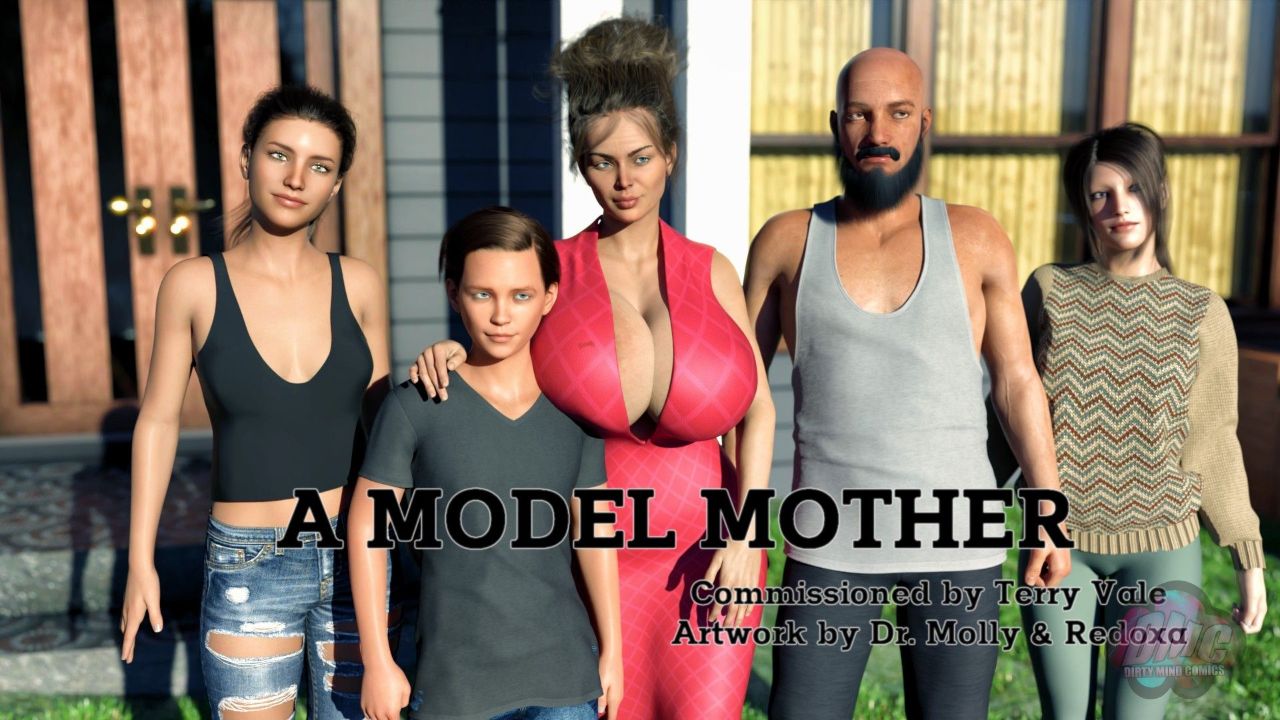 A Model Mother Porn Comic english 01