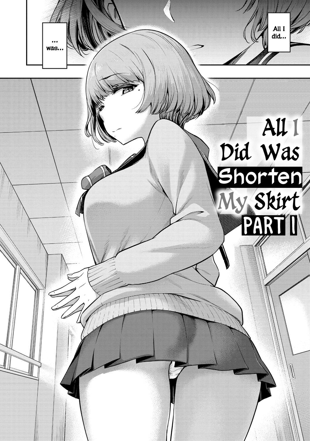 All I Did Was Shorten My Skirt Porn Comic english 04