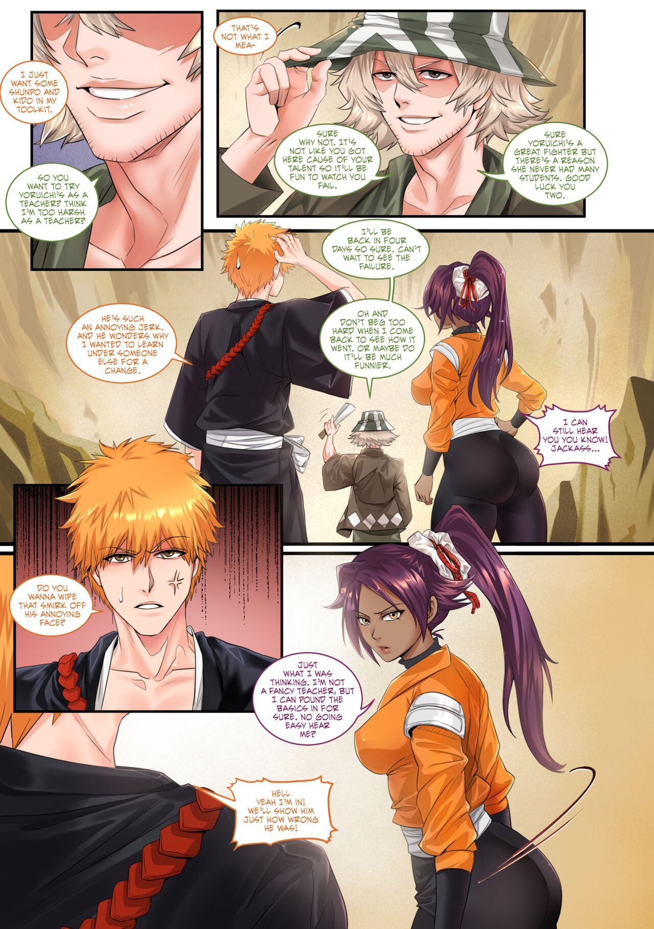 Bleachporn comic