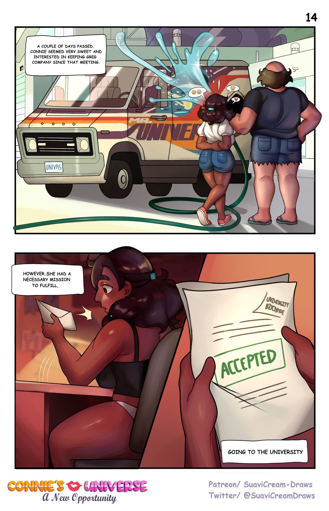 Connie’s universe: A new opportunity Porn Comic english 15