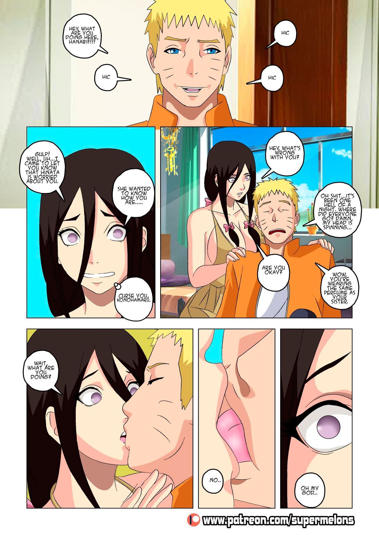 Hanabi Intrusive Porn Comic english 10