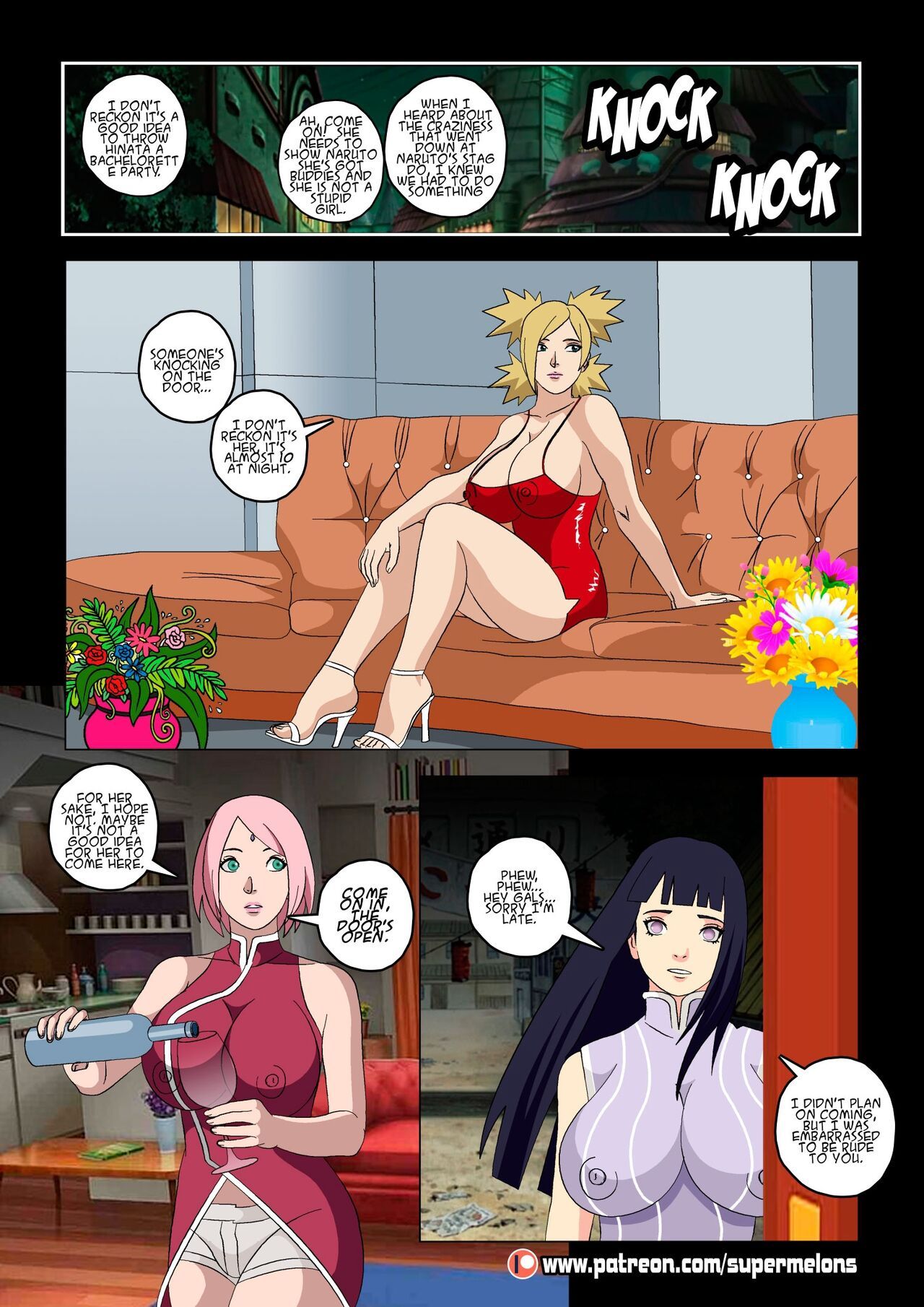 Hanabi porn comic