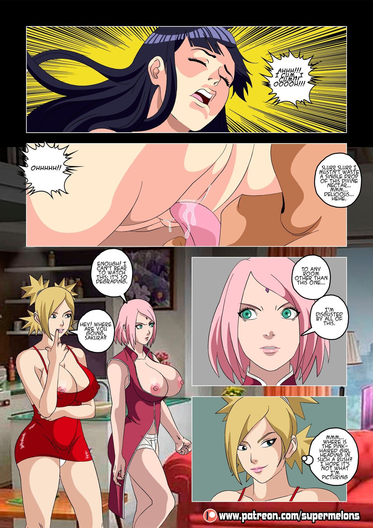 Hanabi Intrusive Porn Comic english 38