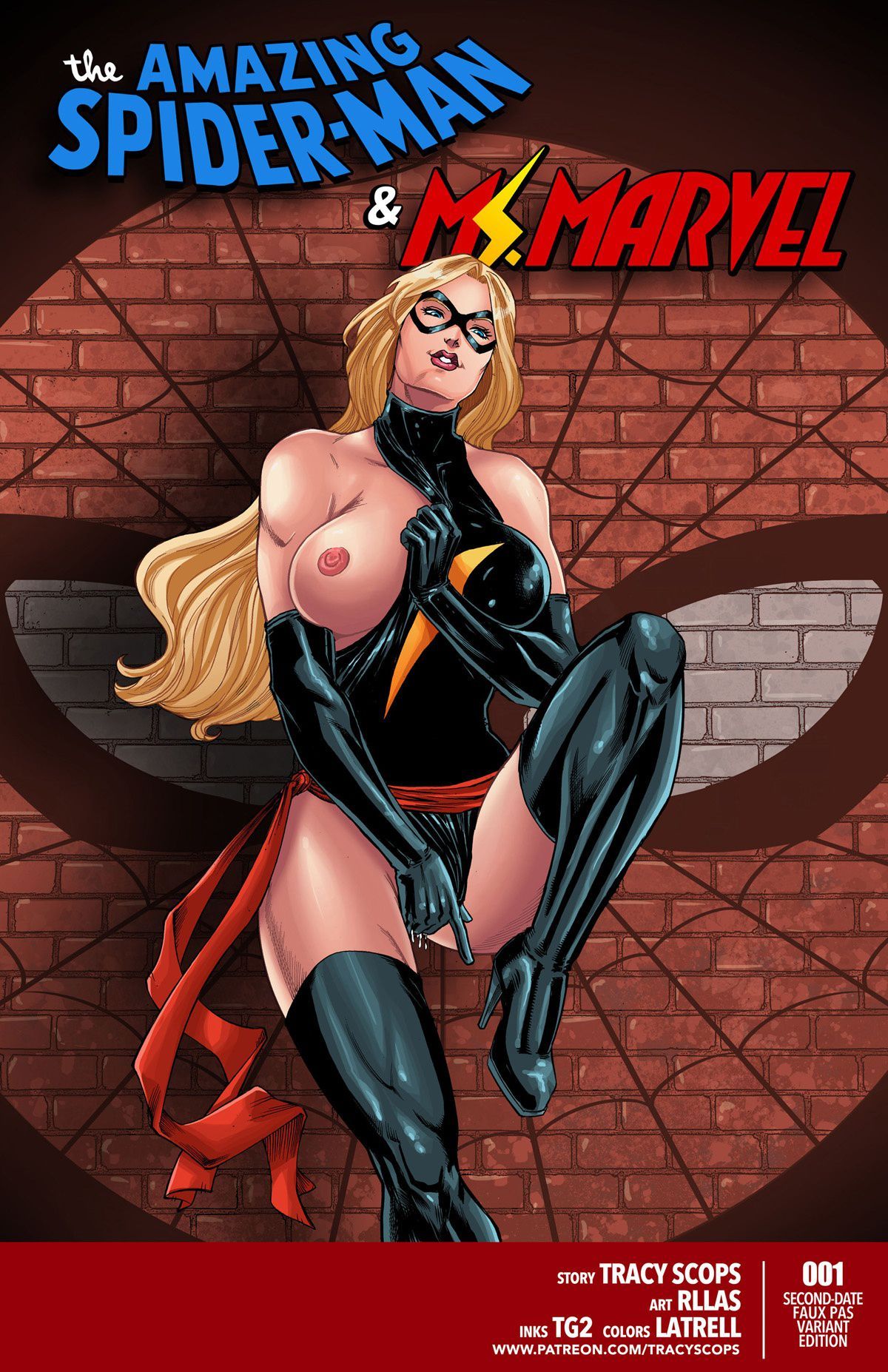 Ms. Marvel Porn Comic english 01