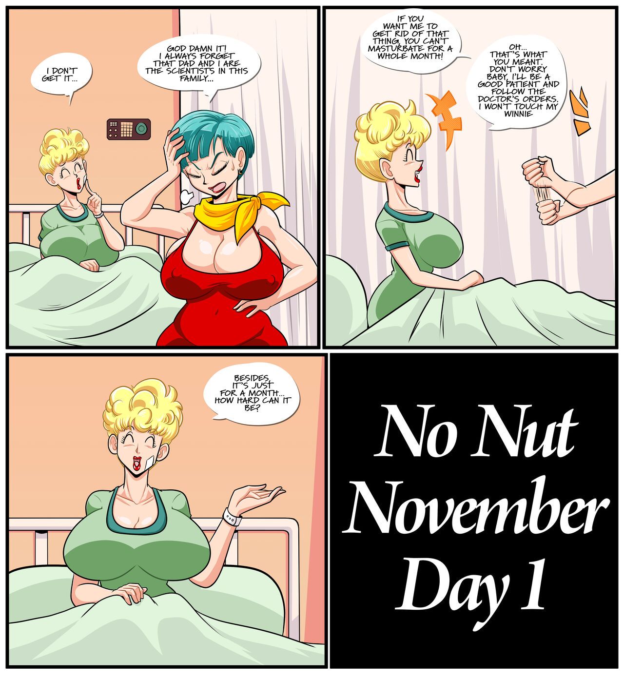 No Nut November Porn Comic english 05
