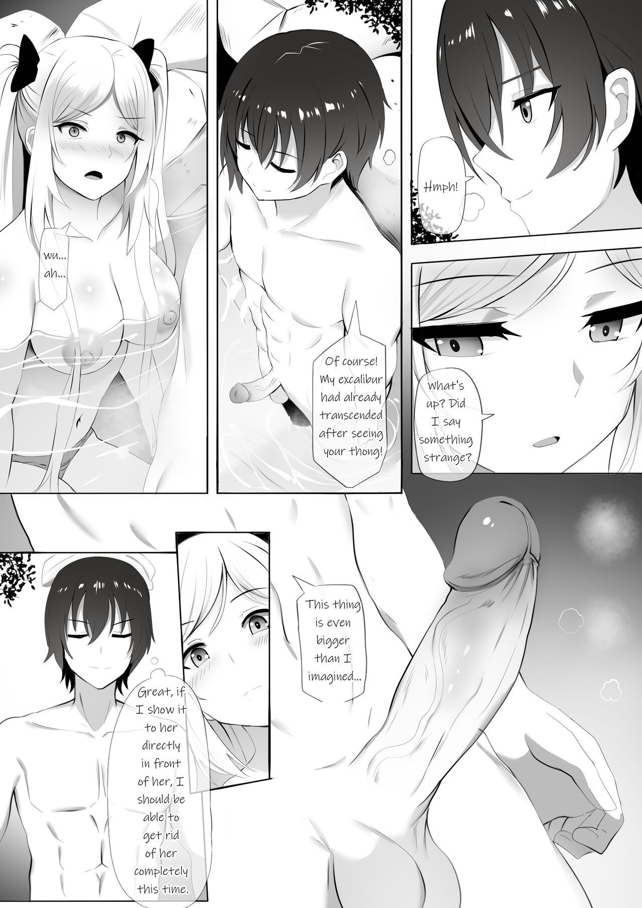 Onsen de Shadow-sama ni Naru!  Porn Comic english 03