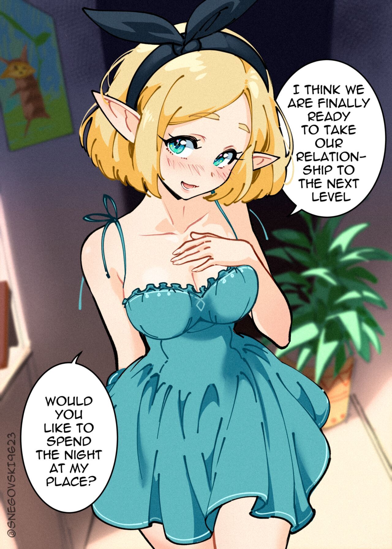 Snegovski - Zelda’s Triforce Porn Comic english 07